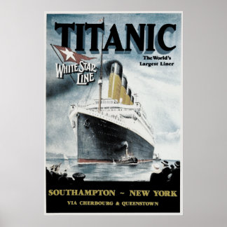 Póster Poster Titanic