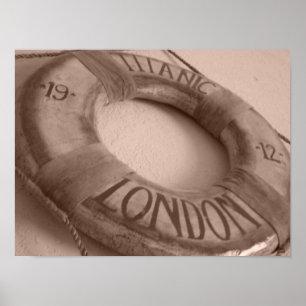 Póster Poster Titanic London