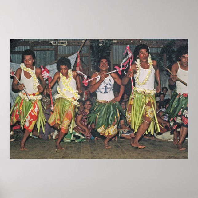 Póster Poster, TONGAN_DANCERS_#2 (Frente)