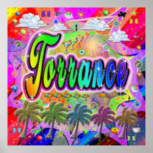 Póster Poster Torrance Vista Express