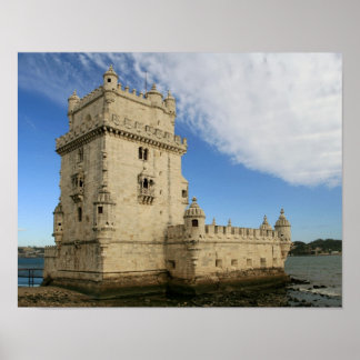 Póster poster "Torre de Belem, Lisboa"