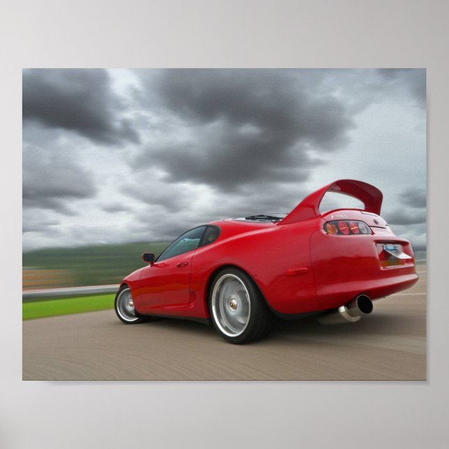 Póster poster TOYOTA SUPRA 1993 (Frente)