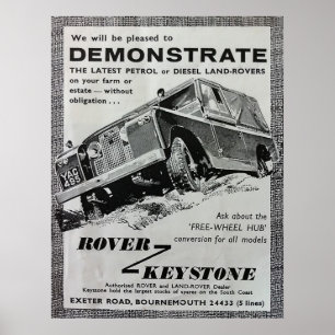 Póster Poster trapezoidal de la demostración