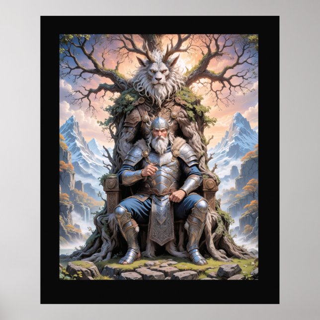 Póster Poster Tree King (Frente)