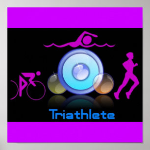PÓSTER POSTER TRIATHLETE