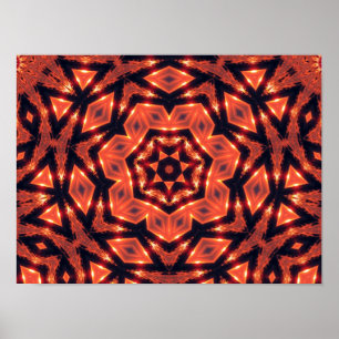 Póster poster tribal-geometriks