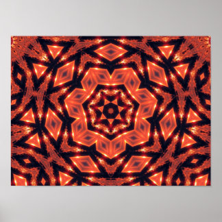 Póster poster tribal-geometriks