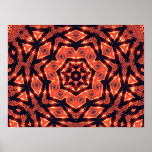Póster poster tribal-geometriks (Frente)