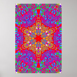 Póster Poster Trippy: Resumen Psicodélico