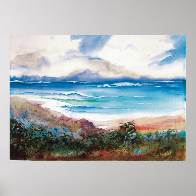 Póster Poster Tropical Bay (Frente)