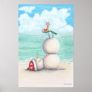 Póster Poster tropical por diseño del idyl-wyld, dedos