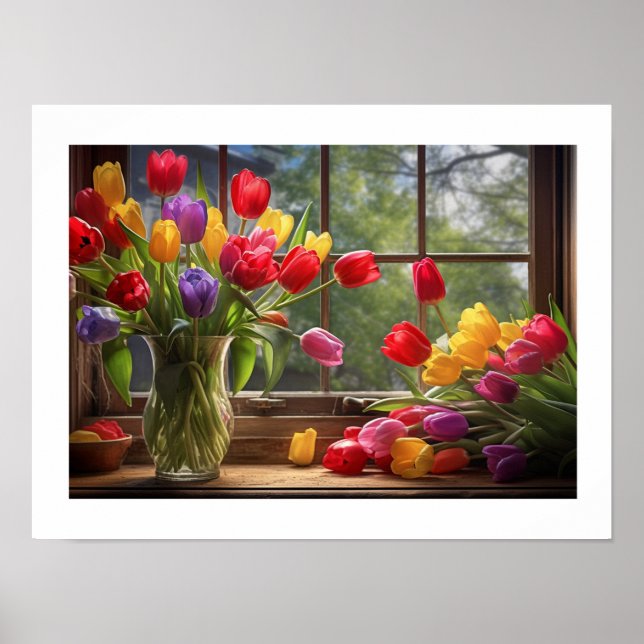 Póster Poster Tulips (Frente)
