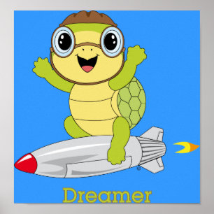 Póster Poster Turtle Dreamer™