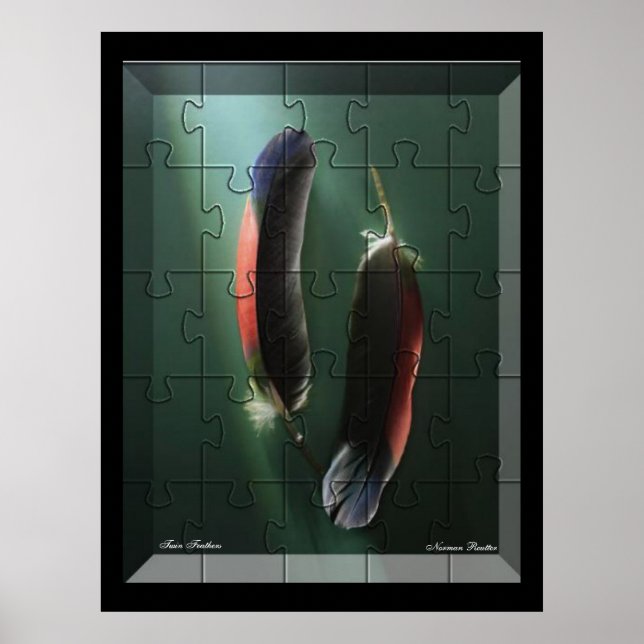 Póster Poster Twin Feathers (Frente)