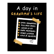 Poster - Un día en la vida de la abuela