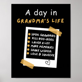 Póster Poster - Un día en la vida de la abuela
