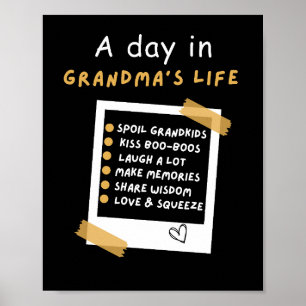 Póster Poster - Un día en la vida de la abuela