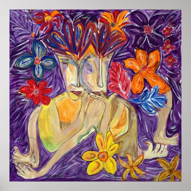 Póster poster "Un momento de contemplación" (Frente)