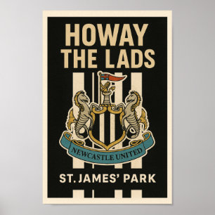 Póster Poster Unido de Newcastle