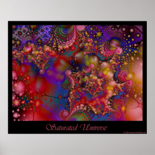 Póster Poster Universo Saturado