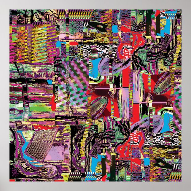 Póster Poster – Urban Fractals (Frente)