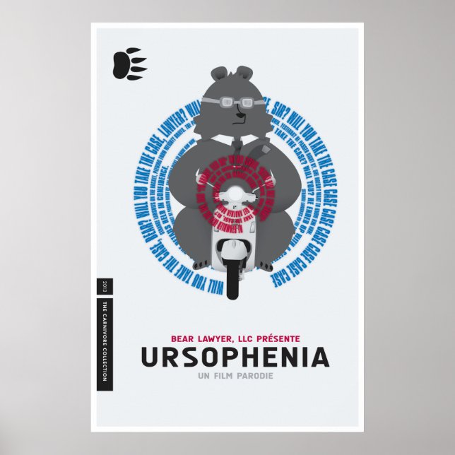 Póster poster "Ursophenia" (Frente)