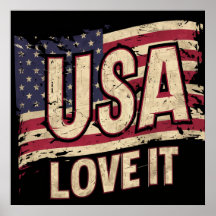 POSTER USA LOVE IT