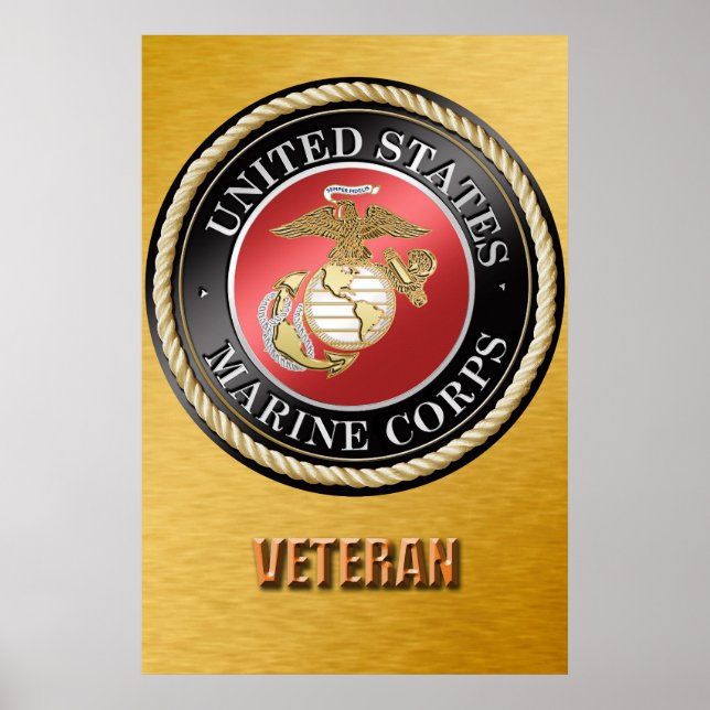 PÓSTER POSTER USMC (Frente)