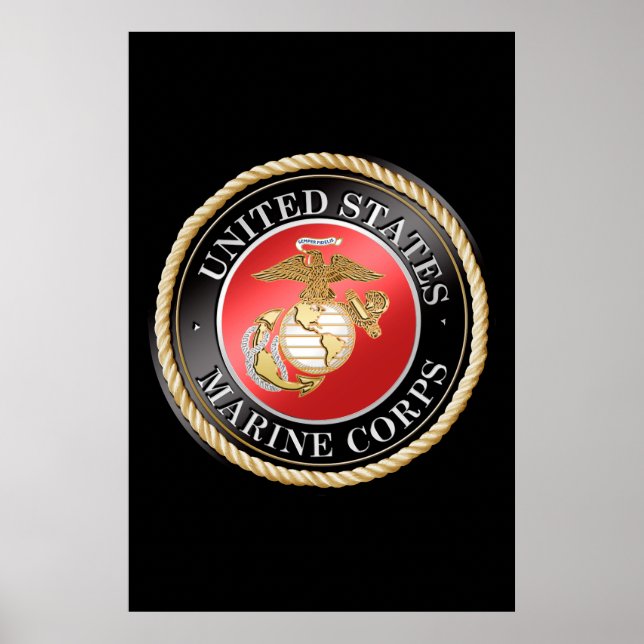 PÓSTER POSTER USMC (Frente)