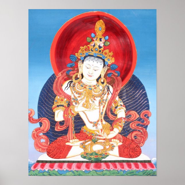 Póster Poster Vajrasattva - Estilizado (Frente)