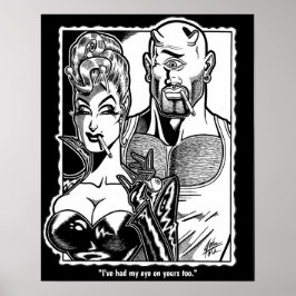 Póster Poster Vana DeVinyl™/Eyeballs