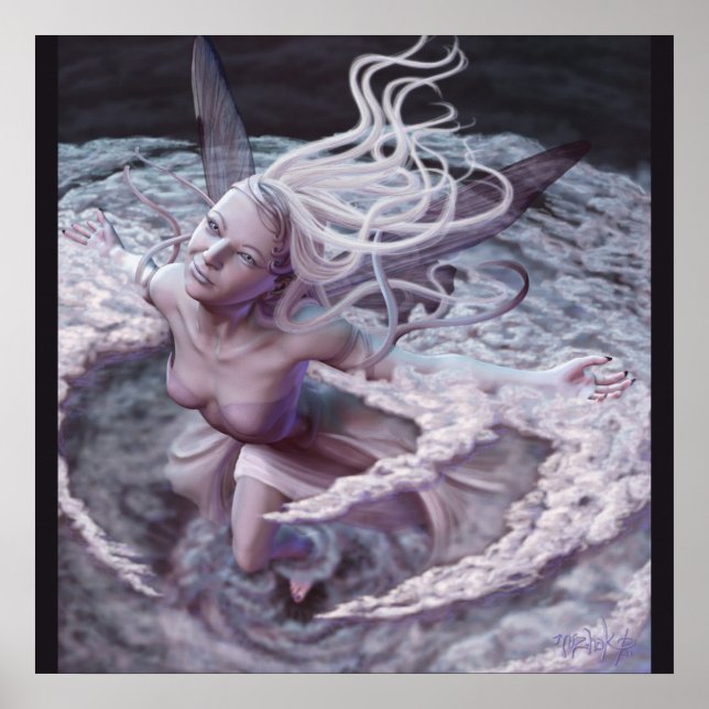 Póster Poster Vapor (cuadrado) (Frente)