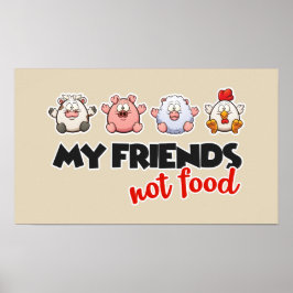 Póster Poster vegan