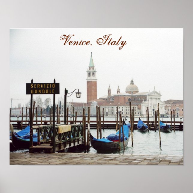 Póster poster "Venecia, Italia II" (Frente)