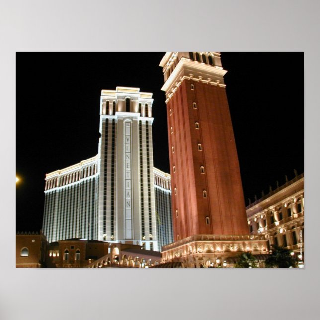 Póster Poster veneciano Las Vegas 2000 (Frente)