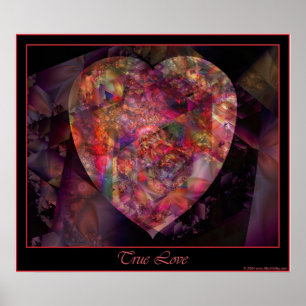 Póster Poster verdadero del amor