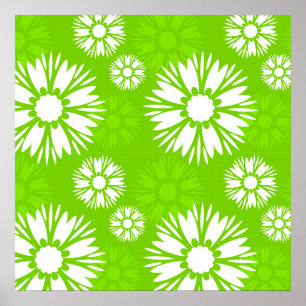 Póster Poster verde en verano