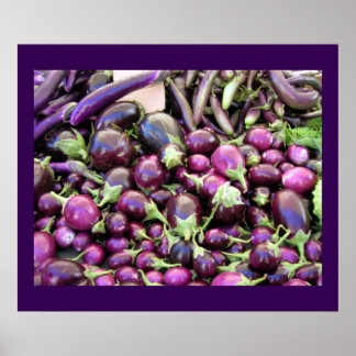 Póster Poster - Verduras moradas