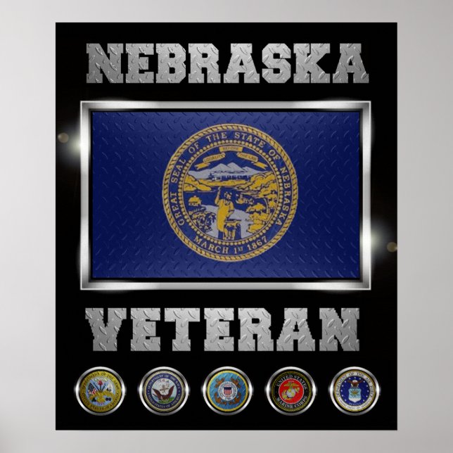 Póster Poster Veterano de Nebraska (Frente)