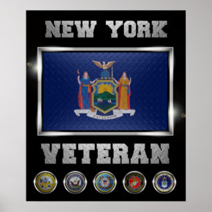 Póster Poster veterano de Nueva York