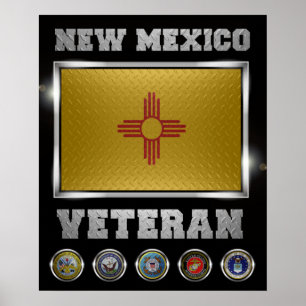 Póster Poster veterano de Nuevo México