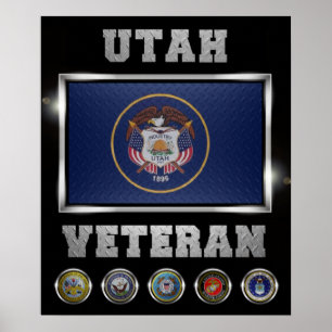 Póster Poster veterano de Utah