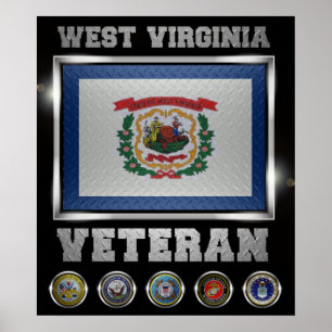 Póster Poster Veterano de Virginia Occidental