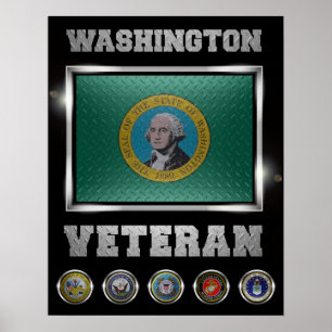 Póster Poster veterano de Washington
