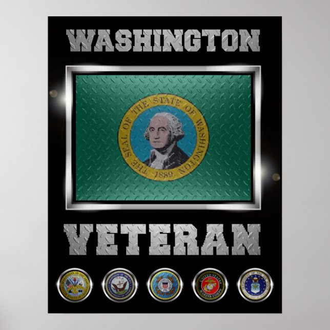 Póster Poster veterano de Washington (Frente)