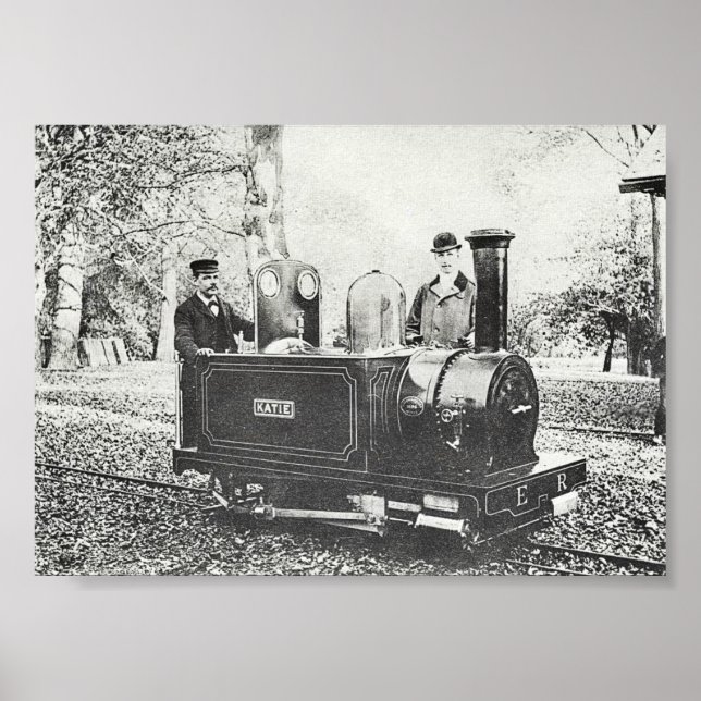 Póster Poster victoriano del motor de calibración mínimo  (Frente)
