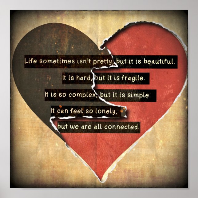 Póster poster "Vida" (Frente)