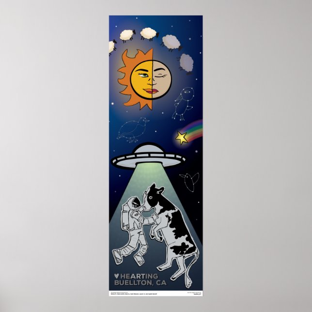 Póster Poster - Viendo hacia arriba (Frente)