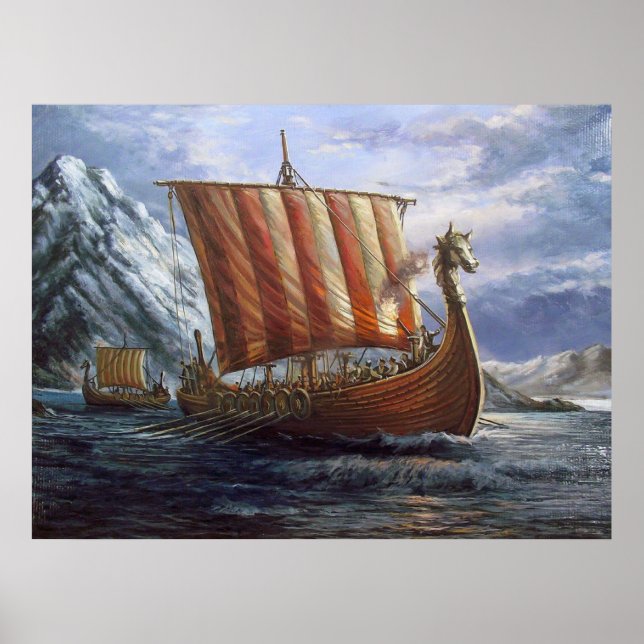 Póster Poster Vikings (Frente)