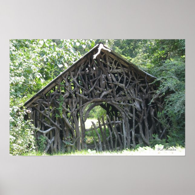 Póster Poster Vine Cottage (Frente)